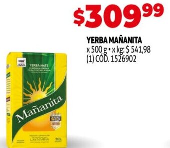 Makro Yerba Mañanita oferta