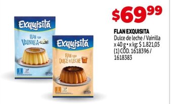Makro Flan Exquisita oferta