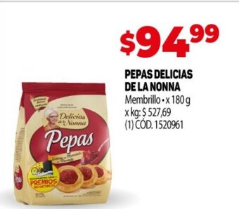 Makro Pepas Delicias de La Nonna oferta