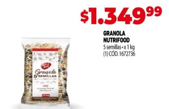 Makro Granola Nutrifood oferta