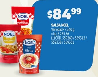 Makro Salsa Noel oferta