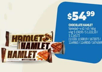 Makro Chocolate Hamlet oferta