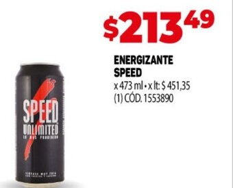 Makro Energizante Speed oferta