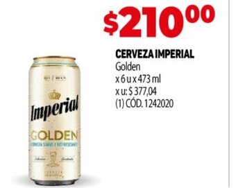 Makro Cerveza Imperial oferta