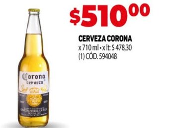 Makro Cerveza Corona oferta