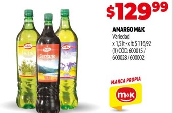 Makro Amargo M&K oferta