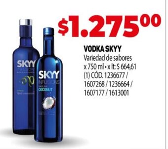 Makro Vodka Skyy oferta
