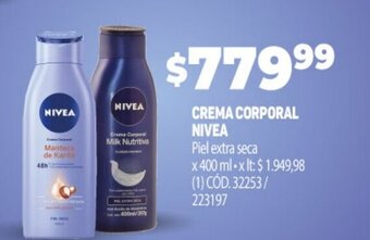 Makro Crema Corporal Nivea oferta