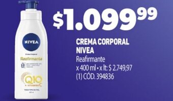 Makro Crema Corporal Nivea oferta