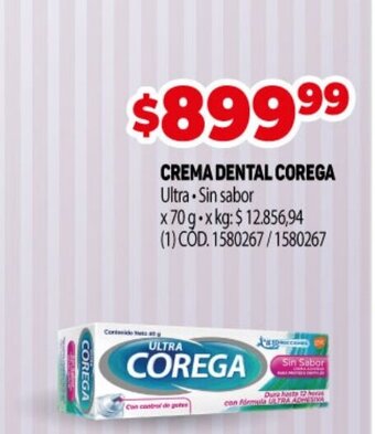Makro Crema Dental Corega oferta