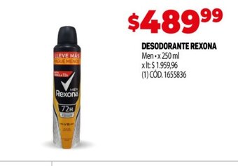 Makro Desodorante Rexona oferta