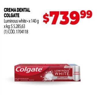 Makro Crema Dental Colgate oferta