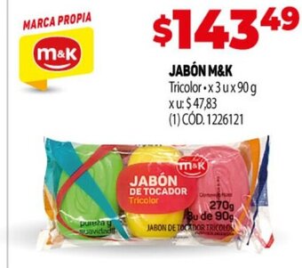 Makro Jabón M&K oferta