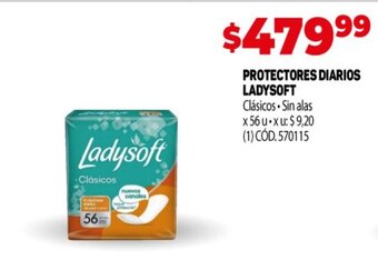Makro Protectores Diarios Ladysoft oferta