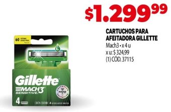 Makro Cartuchos Para Afeitadora Gillette oferta
