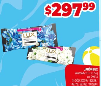 Makro Jabón Lux oferta