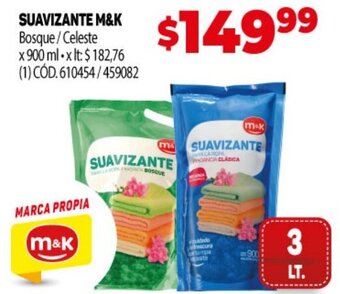 Makro Suavizante M&K oferta