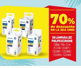 Makro En Lámpara LED Philips Ecohome oferta