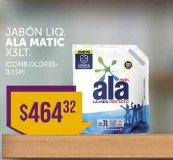 La Gallega Supermercados Jabón Liq. Ala Matic x 3l;t oferta
