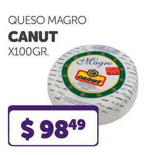 La Gallega Supermercados Canut Queso Magro x100gr oferta
