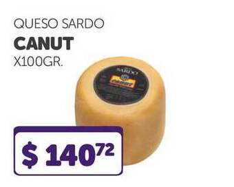 La Gallega Supermercados Canut Queso Sardo x100gr oferta