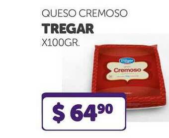 La Gallega Supermercados Tregar Queso Cremoso x100gr oferta