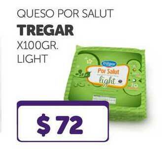 La Gallega Supermercados Tregar Queso Por Salut x100gr oferta