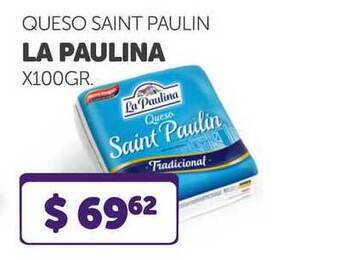La Gallega Supermercados La Paulina Queso Saint Paulin x100gr oferta
