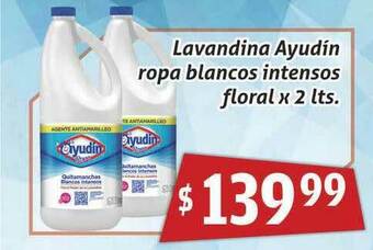 Gomez Pardo Lavandina Ayudín Ropa Blancos Intensos Floral x 2lts oferta
