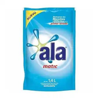 Jabon matic detergente liquido ecolavado ala doy pack 1.4 lt
