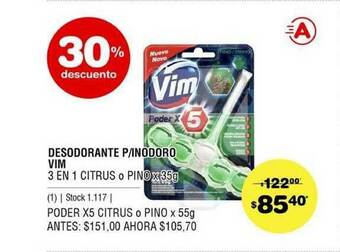 Atomo Conviene Vim Desodorante P Inodoro 35g oferta