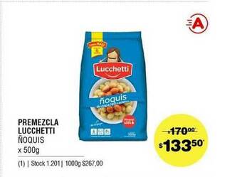 Atomo Conviene Premezcla Lucchetti x 500 g oferta