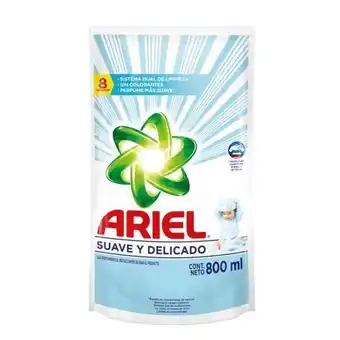 Josimar Jabon liquido suave y delicado ariel pouch 800 lt oferta
