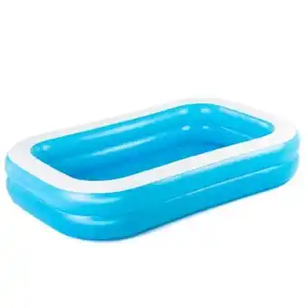 Pinturerías Rex Pileta rectangular azul familiar 54006 bestway 778 litros / 2.62m x 1.75m x 0.51m oferta