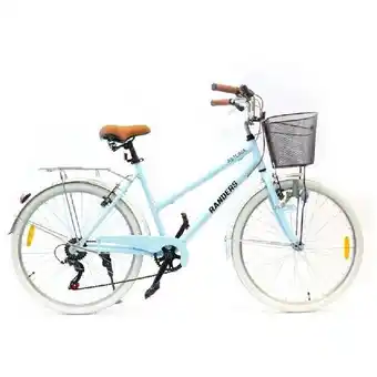 Tio Musa Bicicleta de dama rodado 26 paseo randers bke726-c celeste de aluminio oferta