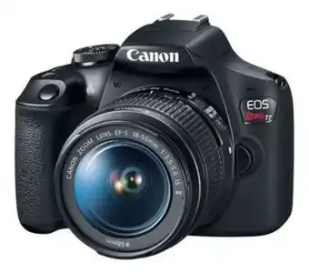 Frávega Canon eos rebel t7 dslr color negro oferta