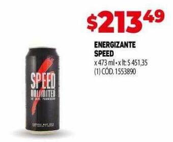 Makro Energizante speed oferta
