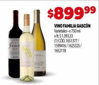Makro Vino familia gascón oferta