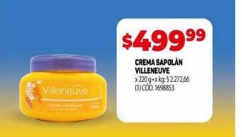 Makro Crema sapolán villeneuve oferta
