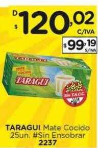 Hipermay Taragui mate cocido oferta