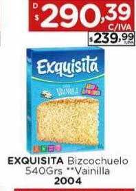Hipermay Exquisita bizcochuelo vainilla oferta