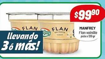 Almacor Manfrey flan vainilla oferta