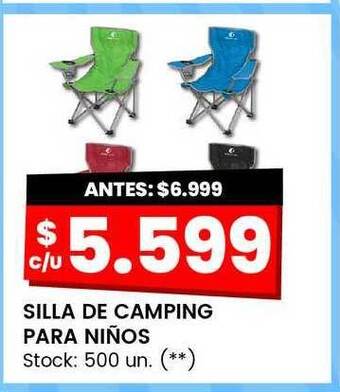 Changomas Silla de camping para niños oferta