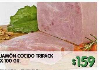 Jumbo Jamón cocido tripack oferta