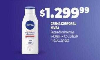 Makro Crema corporal nivea oferta