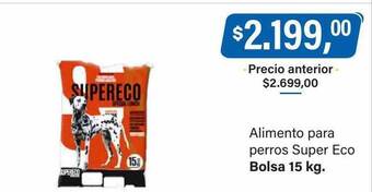 Supermercados Damesco Alimento para perros super eco oferta