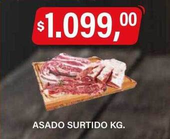 Supermercados Damesco Asado surtido oferta