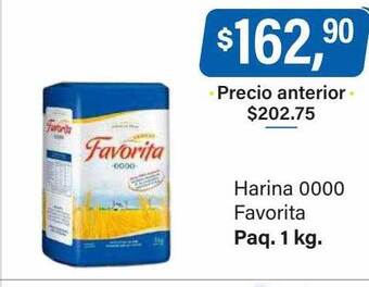 Supermercados Damesco Harina 0000 favorita oferta