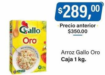 Supermercados Damesco Arroz gallo oro oferta