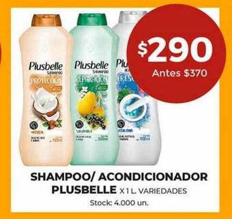 Super MAMI Shampoo acondicionador plusbelle oferta
